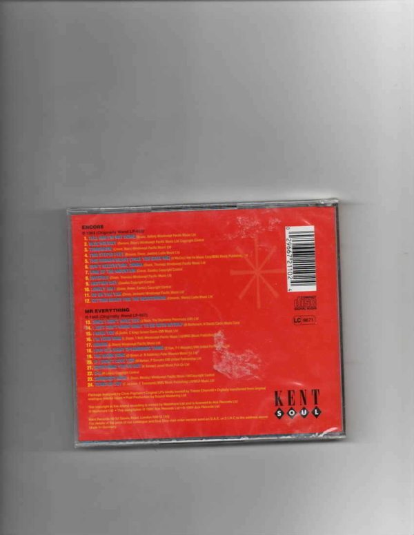 CHUCK JACKSON - ENCORE/MR EVERYTHING-BRAND NEW CD - Image 3