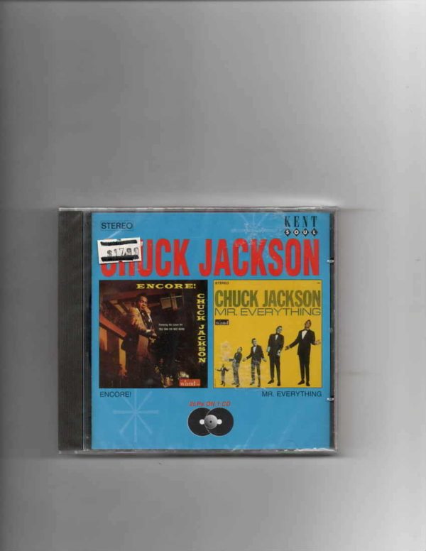 CHUCK JACKSON - ENCORE/MR EVERYTHING-BRAND NEW CD
