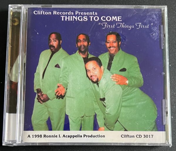 CLIFTON RECORDS PRESENTS - THINGS TO COME - FIRST THINGS FIRST  - CD BRAND NEW