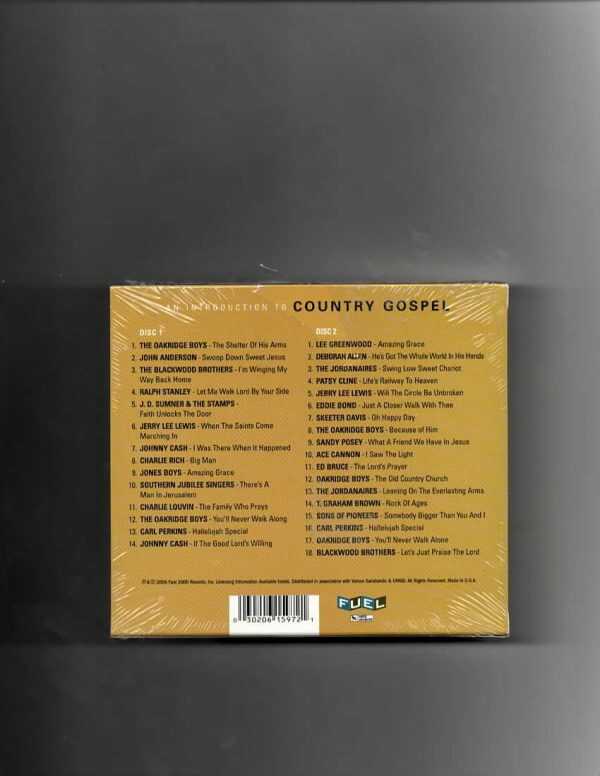 COUNTRY GOSPEL - AN INTRODUCTION TO-CD-BRAND NEW - Image 3