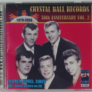 CRYSTAL BALL RECORDS - 30TH ANNIVERSARY  VOL 2   CD   BRAND NEW