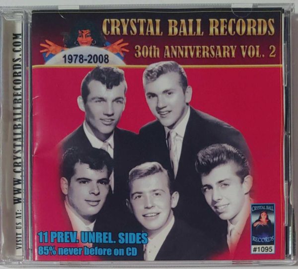 CRYSTAL BALL RECORDS - 30TH ANNIVERSARY  VOL 2   CD   BRAND NEW