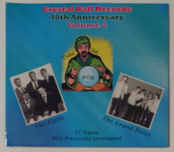 CRYSTAL BALL RECORDS - 40TH ANNIVERSARY  VOL 2   CD   BRAND NEW