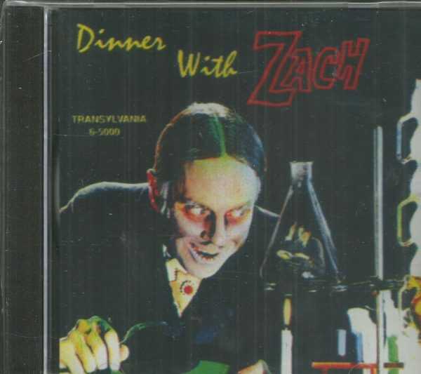 DINNER WITH DRAC CD  JOHN ZACHERLEY   HALLOWEEN CD  BRAND NEW