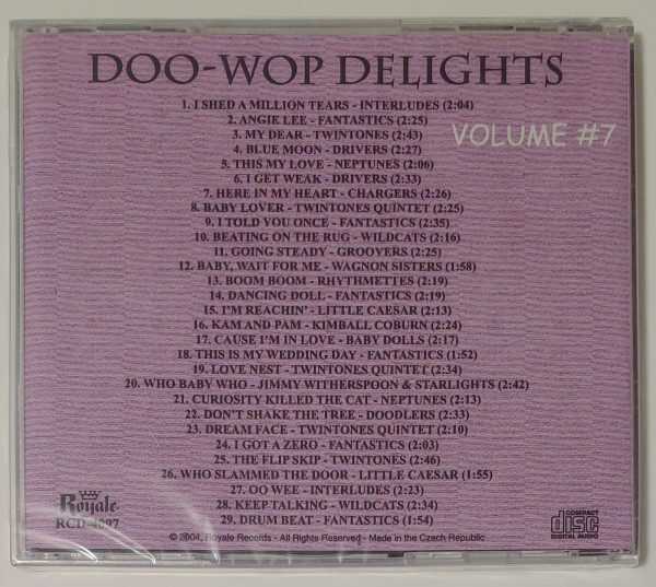 DOO WOP DELIGHTS - VOL 7   CD BRAND NEW - Image 3