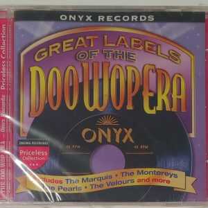 DOO WOP ERA - GREAT LABELS OF   ONYX   CD BRAND NEW