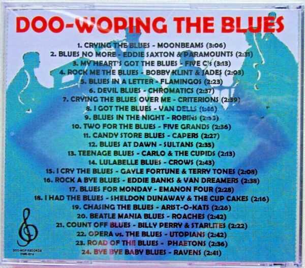 DOO-WOPING THE BLUES - CD - Brand New - Image 3