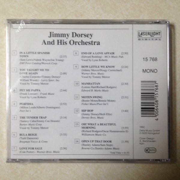 DORSEY, JIMMY - PERFIDIA - BRAND NEW CD - Image 3