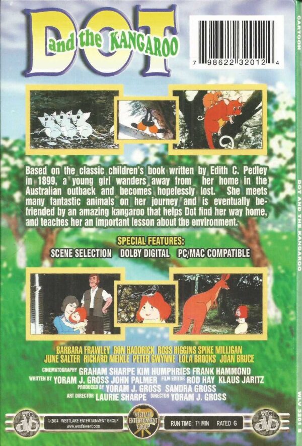 DOT AND THE KANGAROO DVD  BRAND NEW   Based on an 1899 Book - Image 3