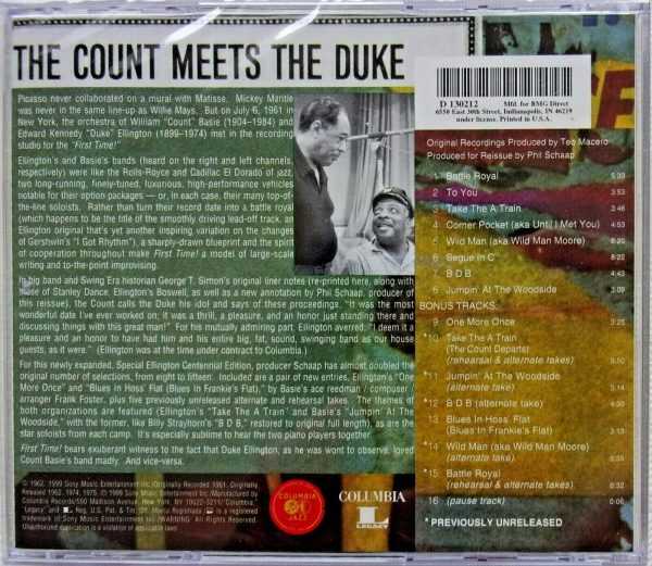 DUKE ELLINGTON MEETS COUNT BASIE - CD - First Time - BRAND NEW - Image 3