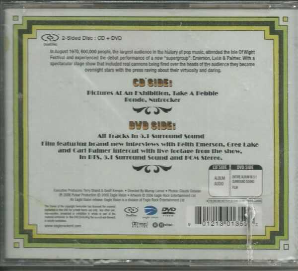 EMERSON LAKE AND PALMER -THE BIRTH OF A BAND ISLE OF WIGHT 1970 - CD - BRAND NEW - Image 3