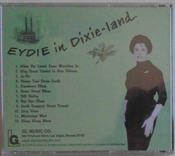 EYDIE GORME - CD - Eydie In Dixie-land - BRAND NEW - Image 3
