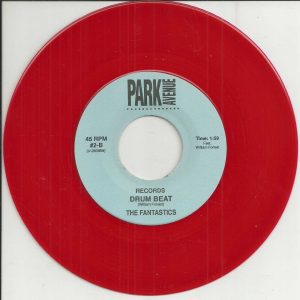 FANTASTICS 45 RPM   ANGIE LEE / DRUM BEAT   RED WAX   PARK AVENUE  LABEL  NM