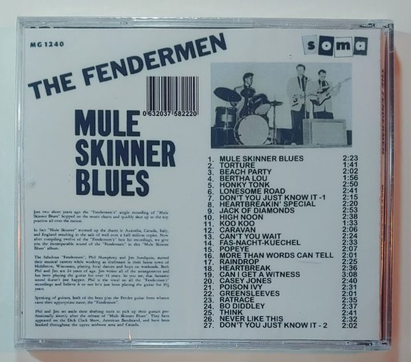 FENDERMEN - MULE SKINNER BLUES  CD BRAND NEW - Image 3
