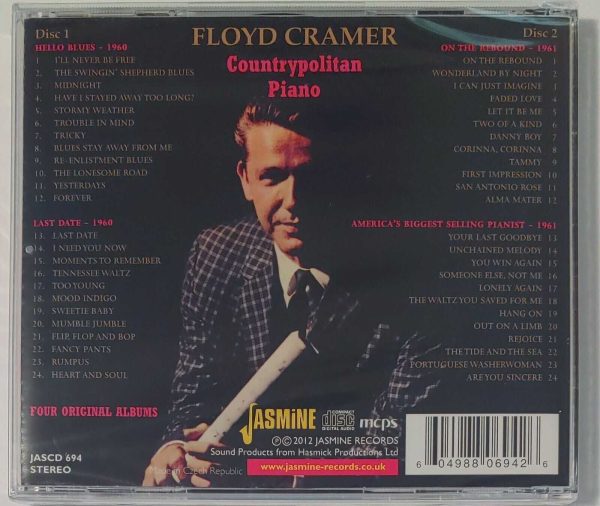 FLOYD CRAMER - COUNTRYPOLITAN PIANO   CD   BRAND NEW - Image 3