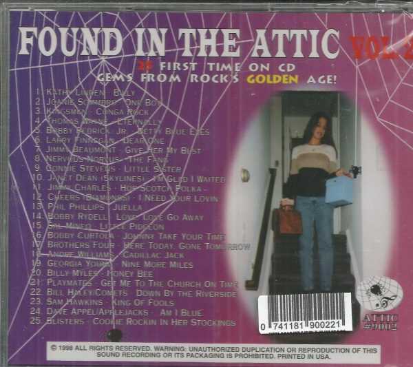 FOUND IN THE ATTIC - Vol. 2 - BRAND NEW -  CD - Image 3