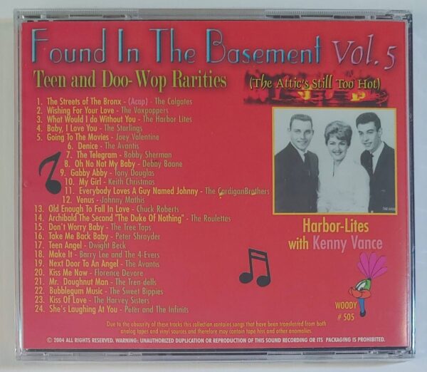 FOUND IN THE BASEMENT - VOL 5  CD BRAND NEW - Image 3