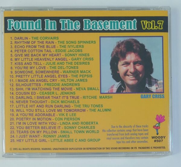 FOUND IN THE BASEMENT - VOL 7  CD BRAND NEW - Image 3