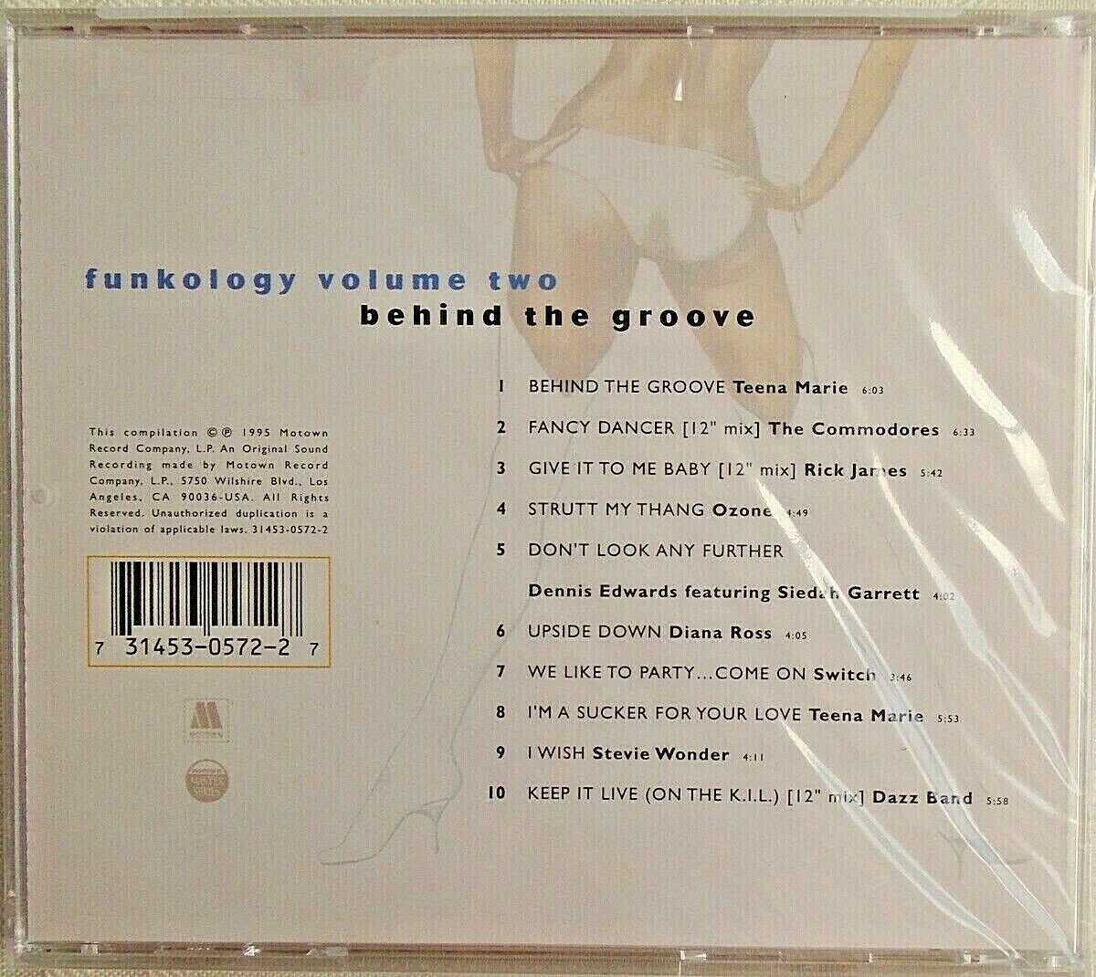 FUNKOLOGY - CD - Volume 2 - Behind The Groove - BRAND NEW - Image 3