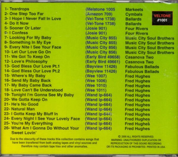 Fred Hughes And His Groups - Send My Baby Back - CD - Brand New - Image 3