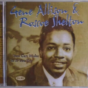 GENE ALLISON And ROSCOE SHELTON - CD - You can Make it If You Try - BRAND NEW