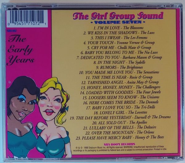 GIRL GROUP SOUND - VOL 7  (ORIG ED)   CD BRAND NEW - Image 3