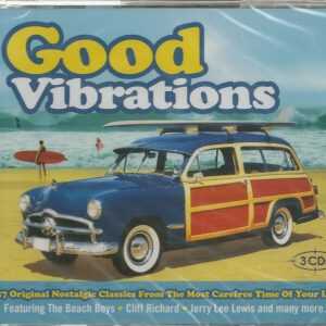 GOOD VIBRATIONS - 3 CDs - 57 Original Nostalgic Classics - BRAND NEW