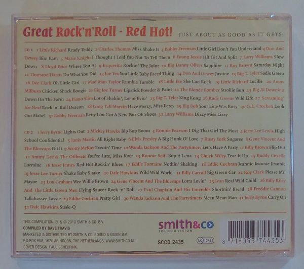 GREAT ROCK & ROLL - VOL 1 RED HOT / JUST ABOUT AS GOOD AS IT GETS   CD BRAND NEW - Image 3