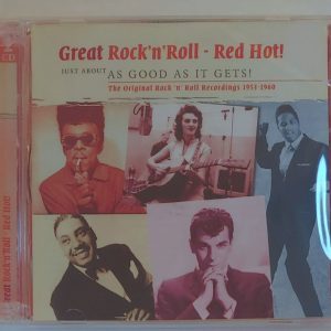 GREAT ROCK & ROLL - VOL 1 RED HOT / JUST ABOUT AS GOOD AS IT GETS   CD BRAND NEW