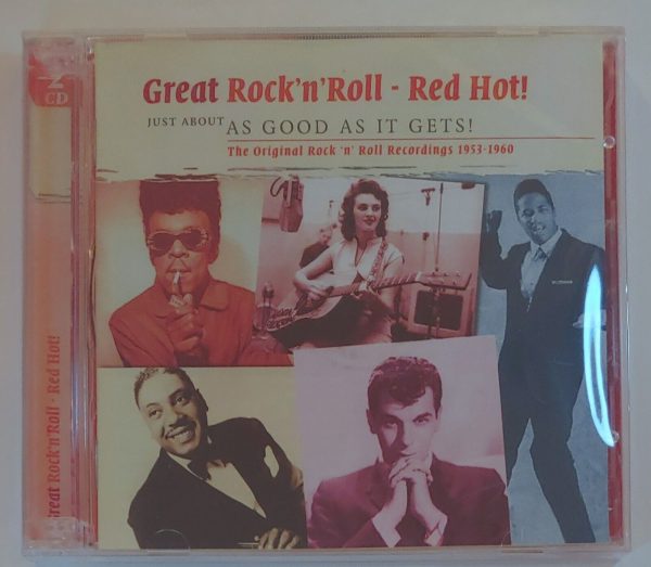GREAT ROCK & ROLL - VOL 1 RED HOT / JUST ABOUT AS GOOD AS IT GETS   CD BRAND NEW
