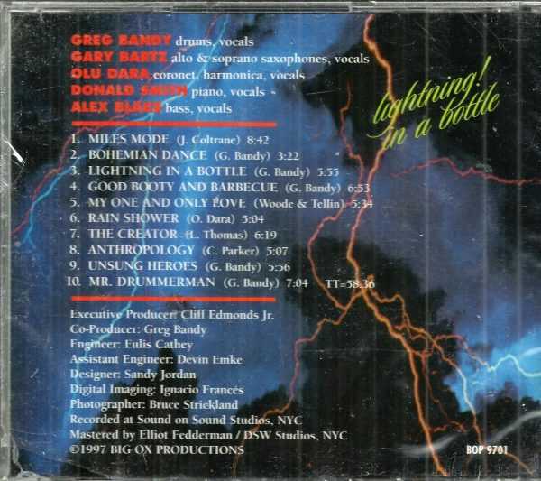 GREG BANDY - Lightning In A Bottle - CD - BRAND NEW - Image 3