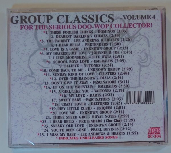 GROUP CLASSICS - VOL 4   CD BRAND NEW - Image 3