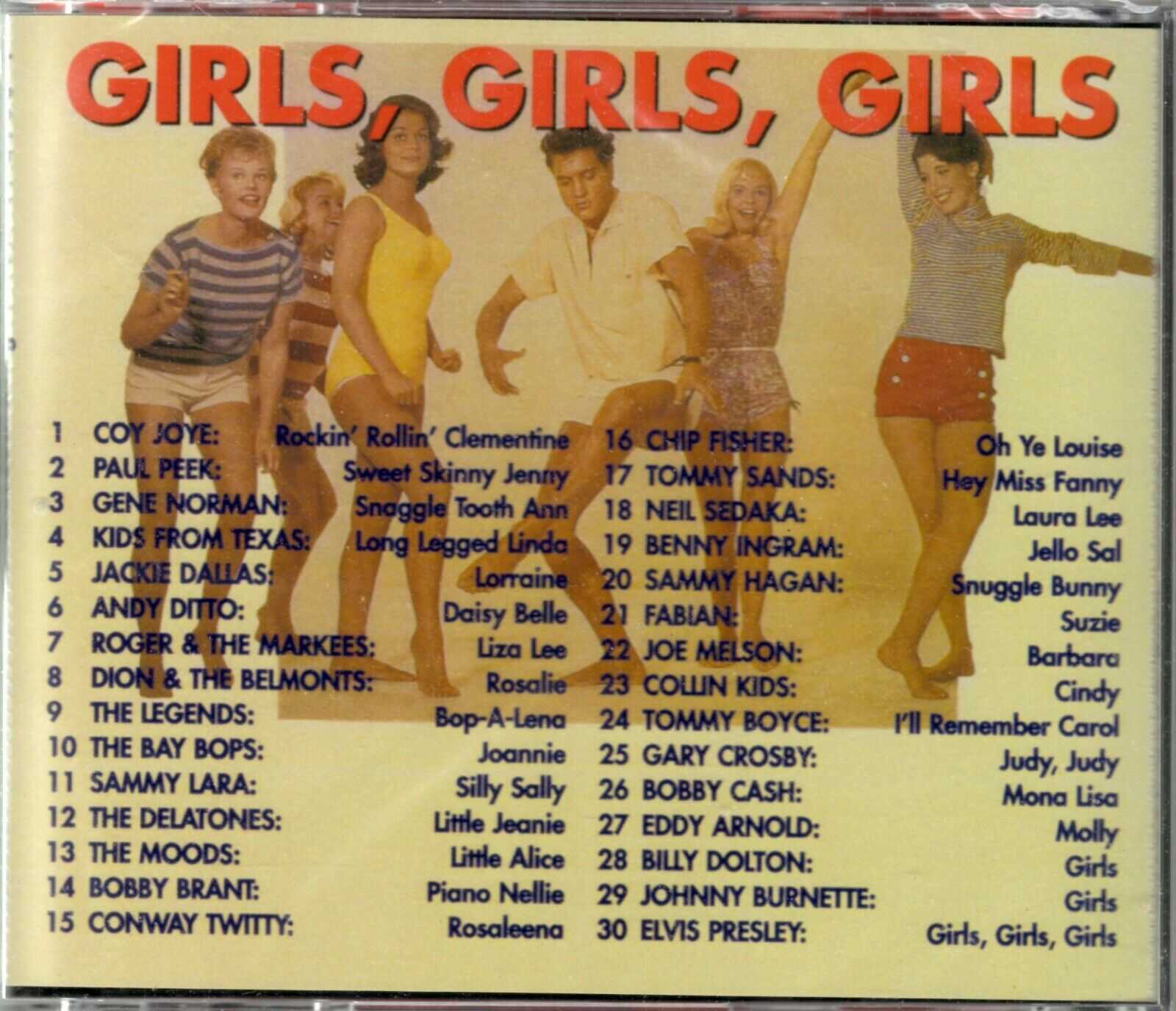 Girls Girls Girls - Golden Ring Of Stars - CD - Image 3