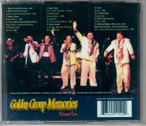 Golden Group Memories - Vol 1 - CD - Image 3