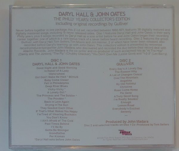 HALL AND OATES - THE PHILLY YEARS   CD BRAND NEW - Image 3