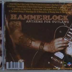 HAMMERLOCK - CD -  Anthems For Outlaws  - LIKE NEW
