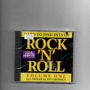 HARD TO FIND HITS OF ROCK N ROLL VOL 1-BRAND NEW CD