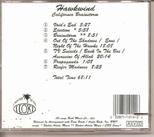 HAWKWIND - California Brainstorm - CD - BRAND NEW - Image 3