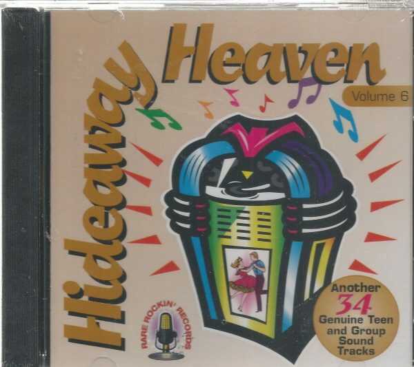 HIDEAWAY HEAVEN CD - VOLUME 6   34 TRACKS   BRAND NEW