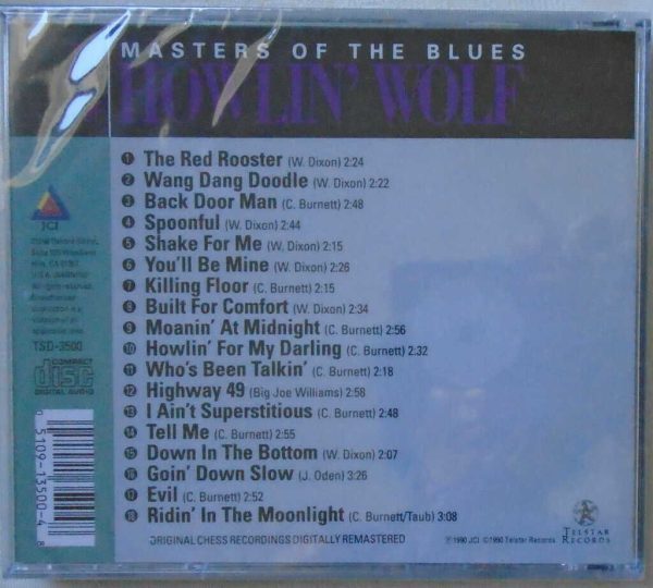 HOWLIN' WOLF - The Best Of - Masters Of The Blues - BRAND NEW - CD - Image 3