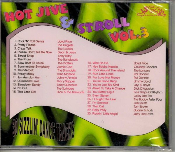 Hot Jive & Stroll - Vol 3 - CD - Brand New - Image 3