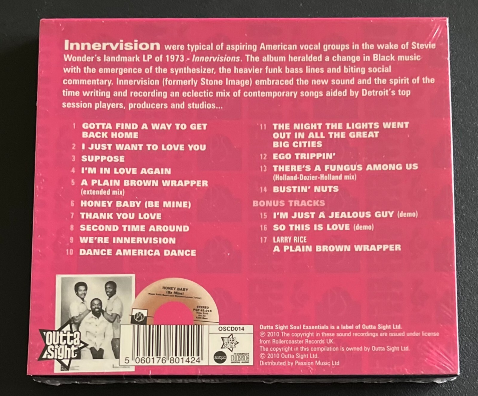 INNERVISION - WE'RE INNERVISION - CD BRAND NEW - Image 3
