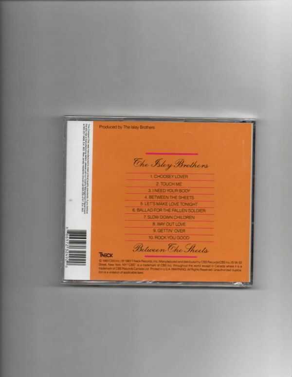 ISLEY BROTHERS - BETWEEN THE SHEETS-CD - Image 3