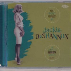 JACKIE DESHANNON - YOU WON'T FORGET ME LIBERTY SINGLES  CD  BRAND NEW  CD  BRAND