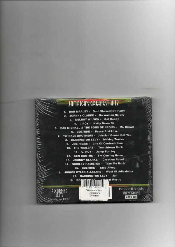 JAMAICA'S GREATEST-BRAND NEW CD - Image 3