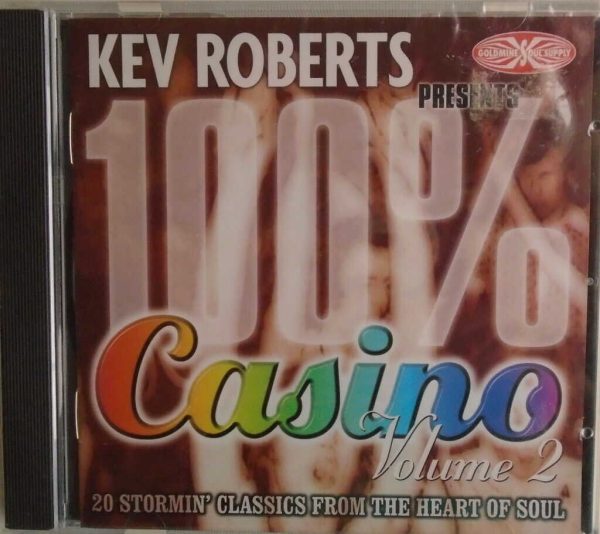 KEV ROBERTS - CD - Presents 100% Casino - Volume 2 - BRAND NEW