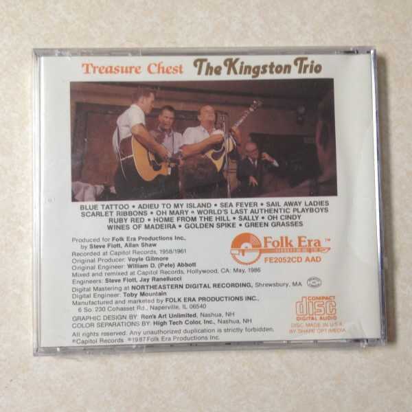 KINGSTON TRIO - TREASURE CHEST - BRAND NEW CD - Image 3
