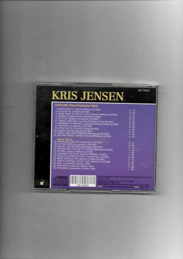 KRIS JENSEN- TORTURE VOL 11-CD - Image 3