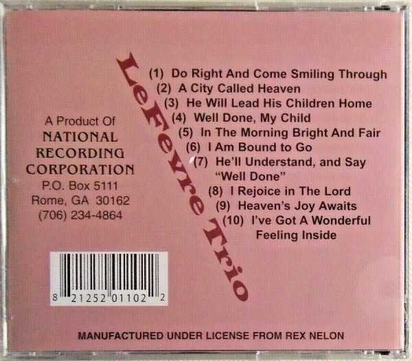 LEFEVRE TRIO - CD - Echos Of The Forties - BRAND NEW - Image 3