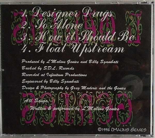 L'MALINS GENIES - CD - Music From The Bottom Of A Bottle - BRAND NEW - Image 3